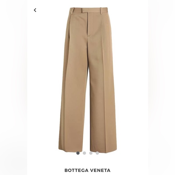 Zara full length wide leg  flowy pleated pants - Picture 4 of 10
